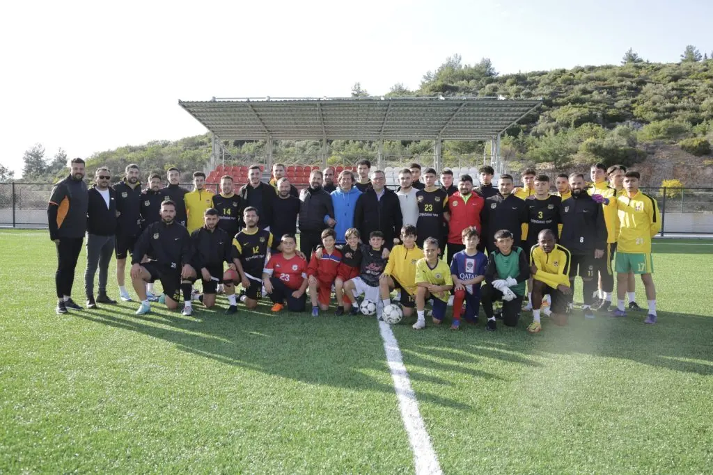 Aydın’dan Ürkmez Gücü Spor Kulübüne ziyaret