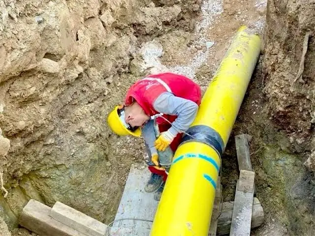 Başkan Aydın sözünü tuttu: Tepecik Mahallesi doğalgaza kavuştu