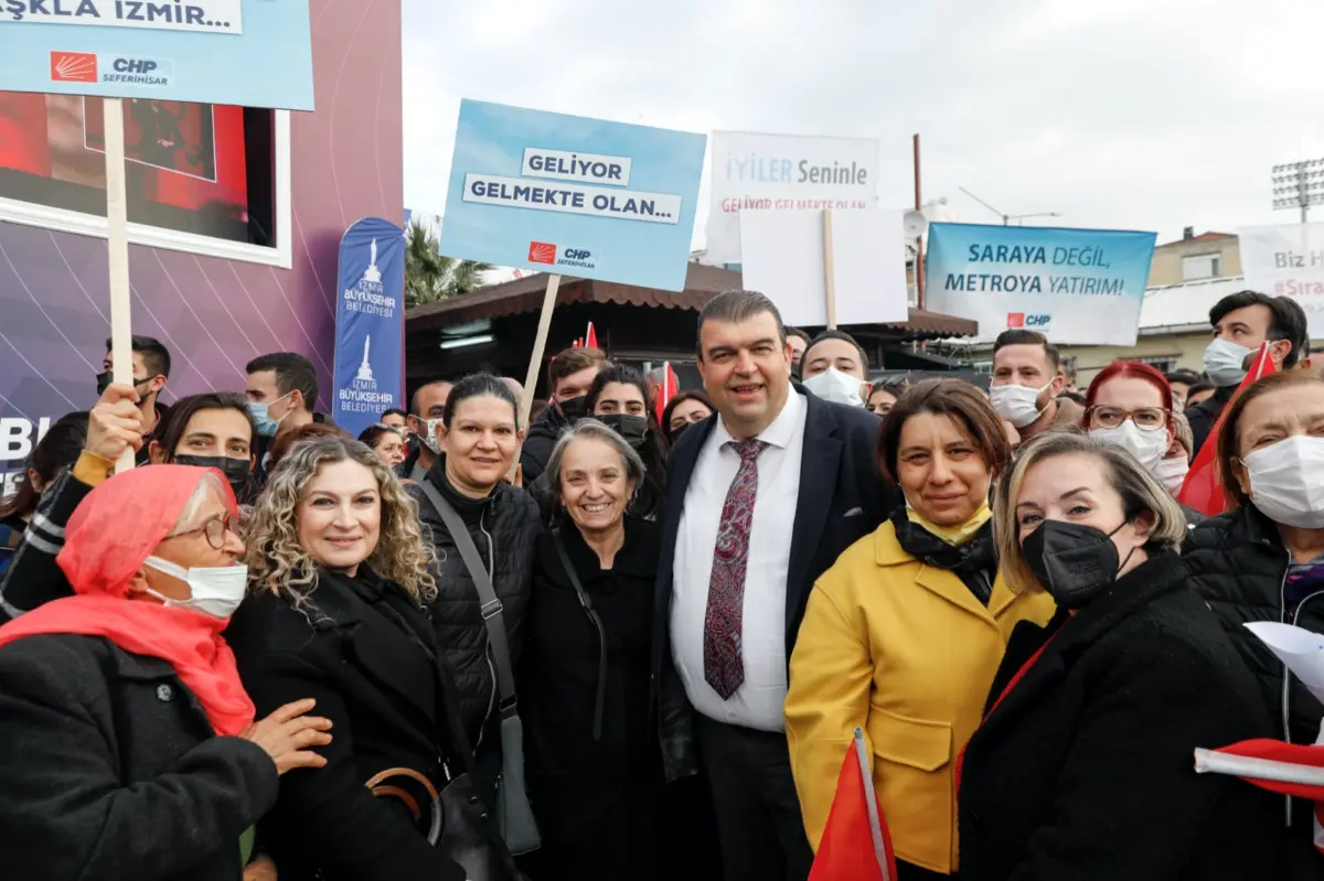 Buca’daki coşkuya Seferihisar’dan yoğun katılım