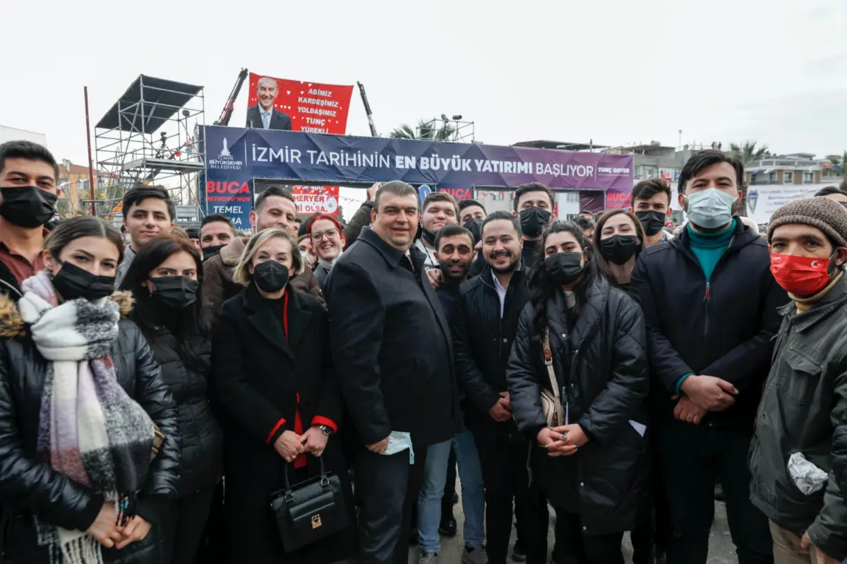 Buca’daki coşkuya Seferihisar’dan yoğun katılım