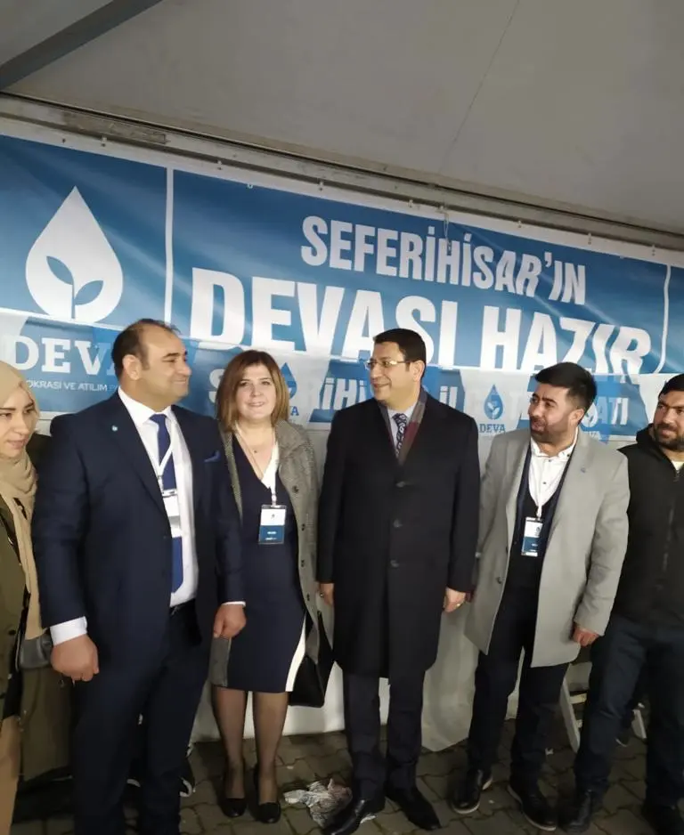 DEVA Partisi kongresine Seferihisar’dan yoğun katılım