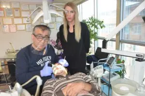 Dr Acaroğlu Azrail’e direndi ve iş başı yaptı
