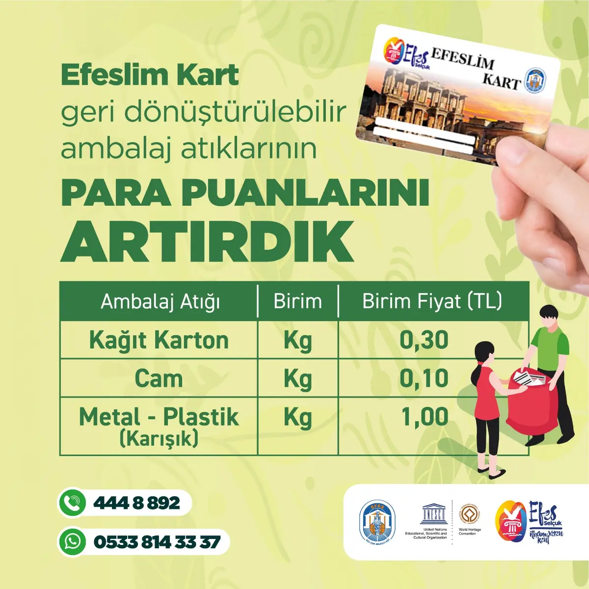 EFESLİM KART artık daha güçlü