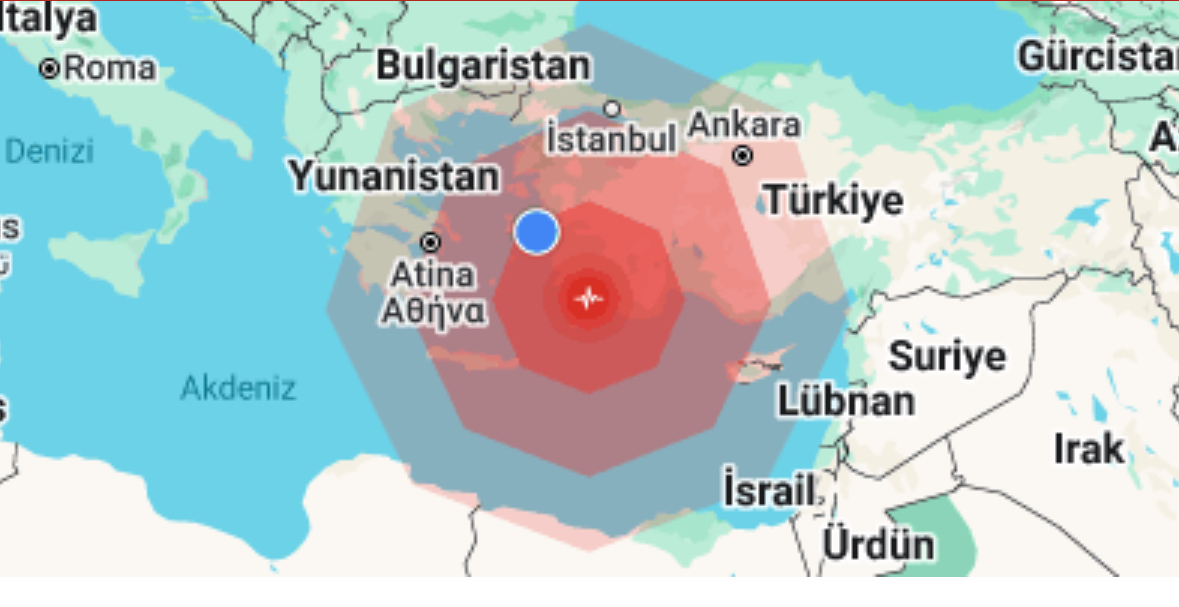Ege Denizi’nde 6.6 büyüklüğünde deprem: Seferihisar’da da hissedildi