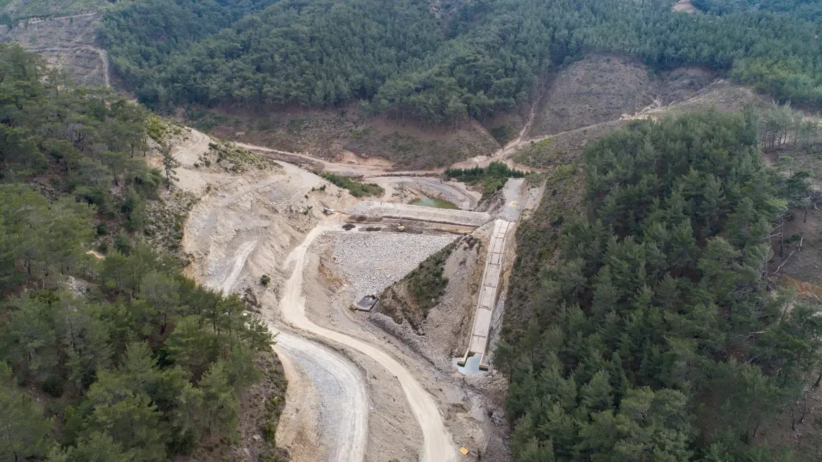 Gödence’de gölet inşaatına başlandı