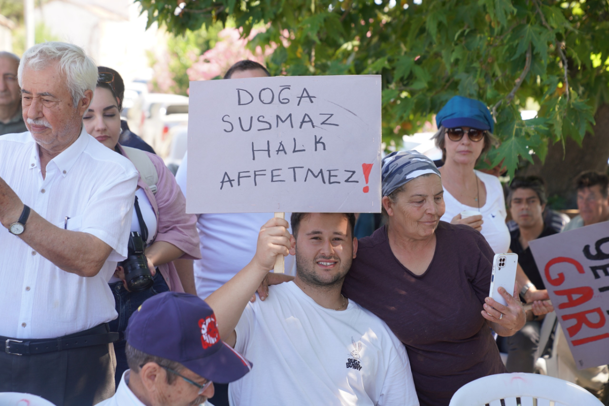 Gölcük’te JES’e karşı güçlü ses: "Toprağımızı vermeyiz!”