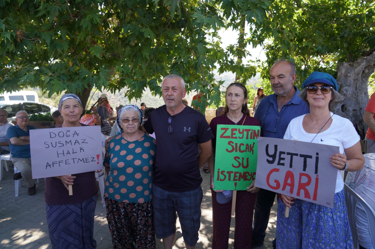 Gölcük’te JES’e karşı güçlü ses: "Toprağımızı vermeyiz!”