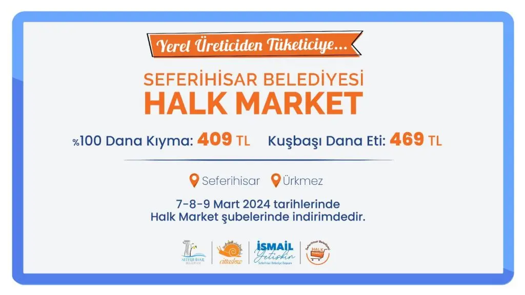Halk Market ucuz gıdaya erişimi sürdürüyor