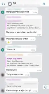 İZBB çalışanlarından Gürhan Özata için dilekçe yazmaları istendi