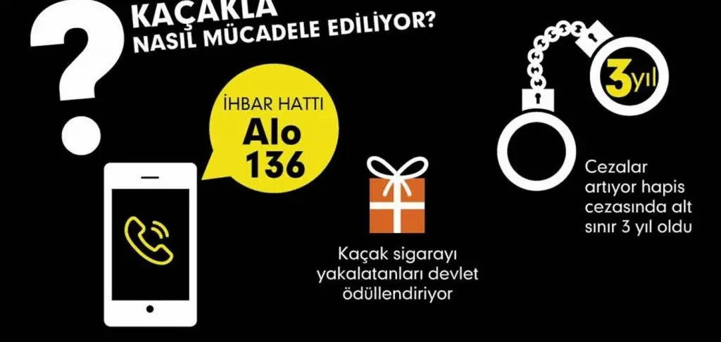 Kaçak sigara tüketen vatandaşlara uyarı!