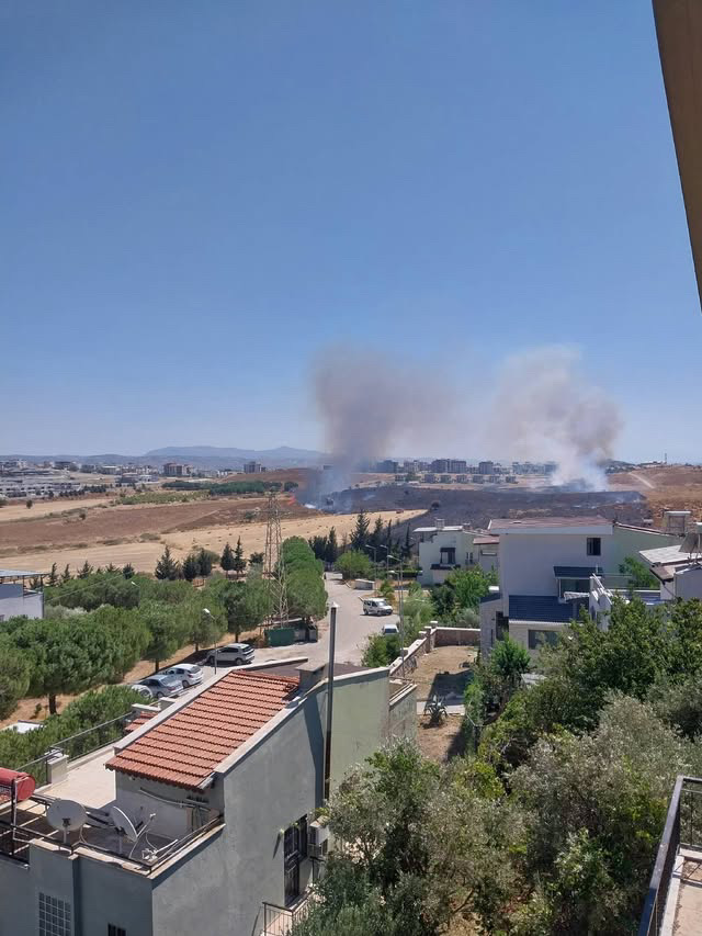 Karakayalar’da alevler yükseldi!