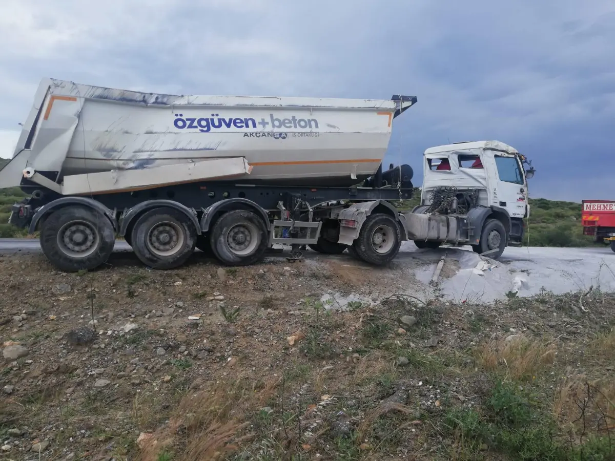 Kavakdere yolunda trafik kazası    