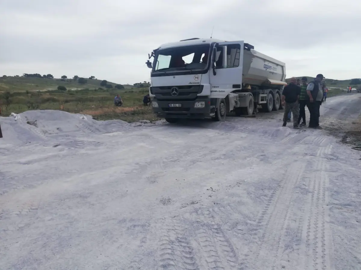 Kavakdere yolunda trafik kazası    