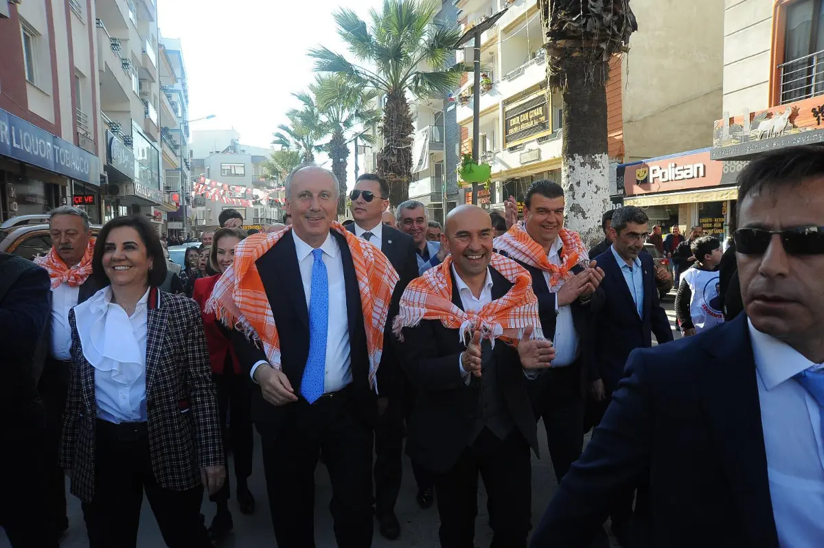 Muharrem İnce Seferihisar’da halka seslendi