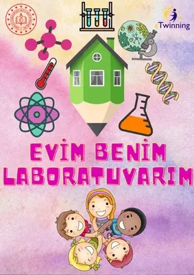 Öğrenciler evlerini laboratuvara dönüştürdü