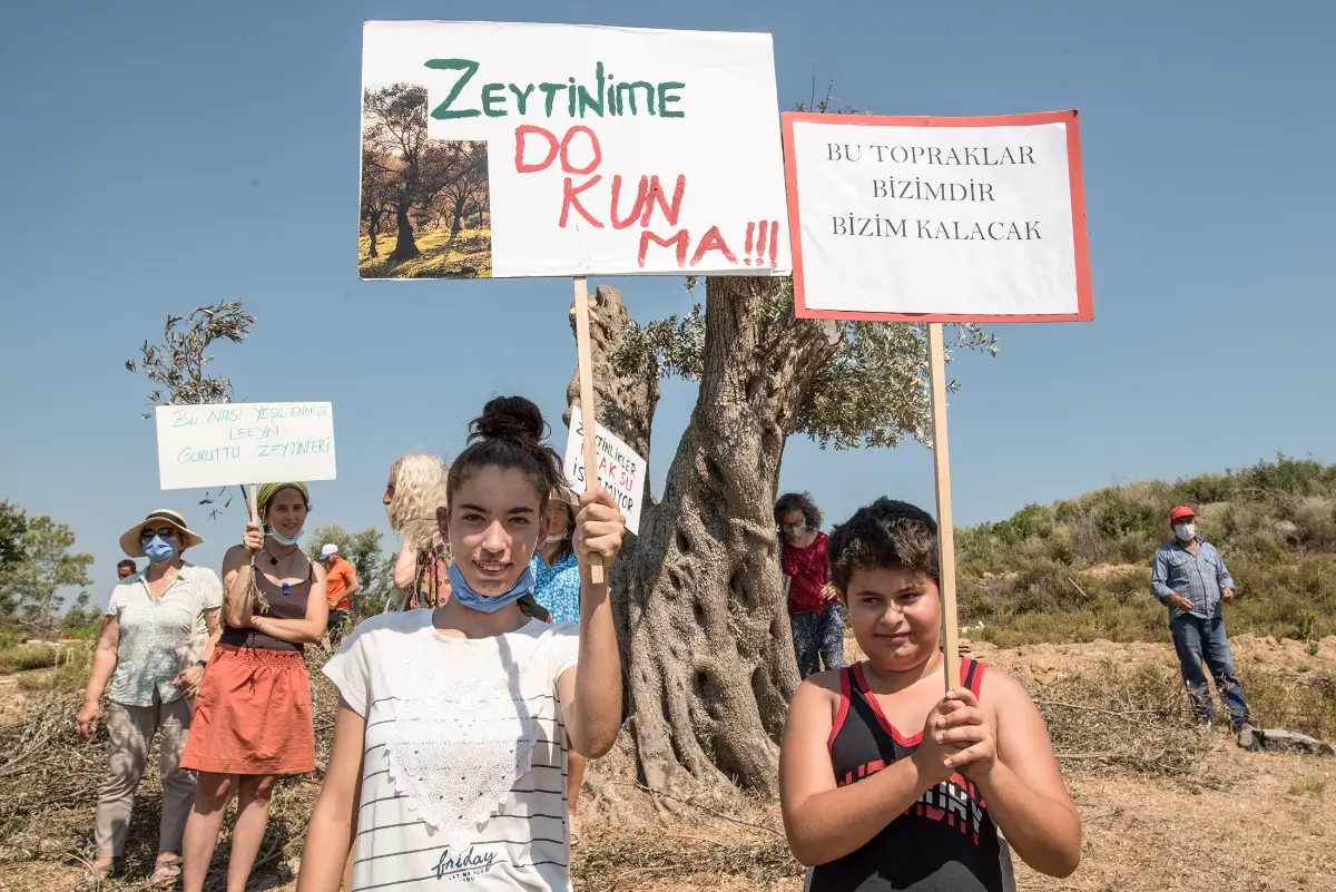 Orhanlı Köylüleri bir kez daha JES’e tepki gösterdi