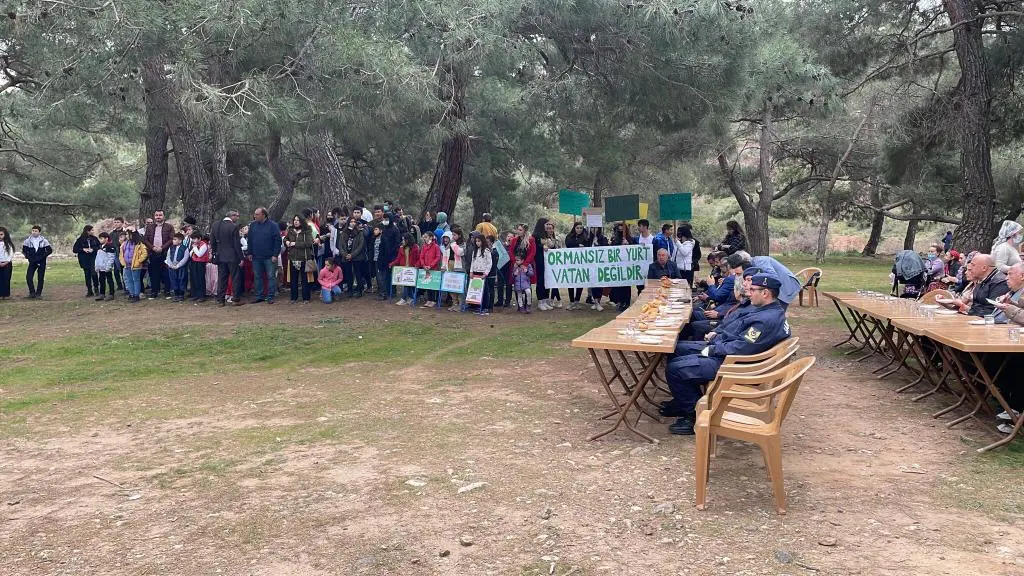 Orhanlı Köyü’nde Orman haftası etkinliği