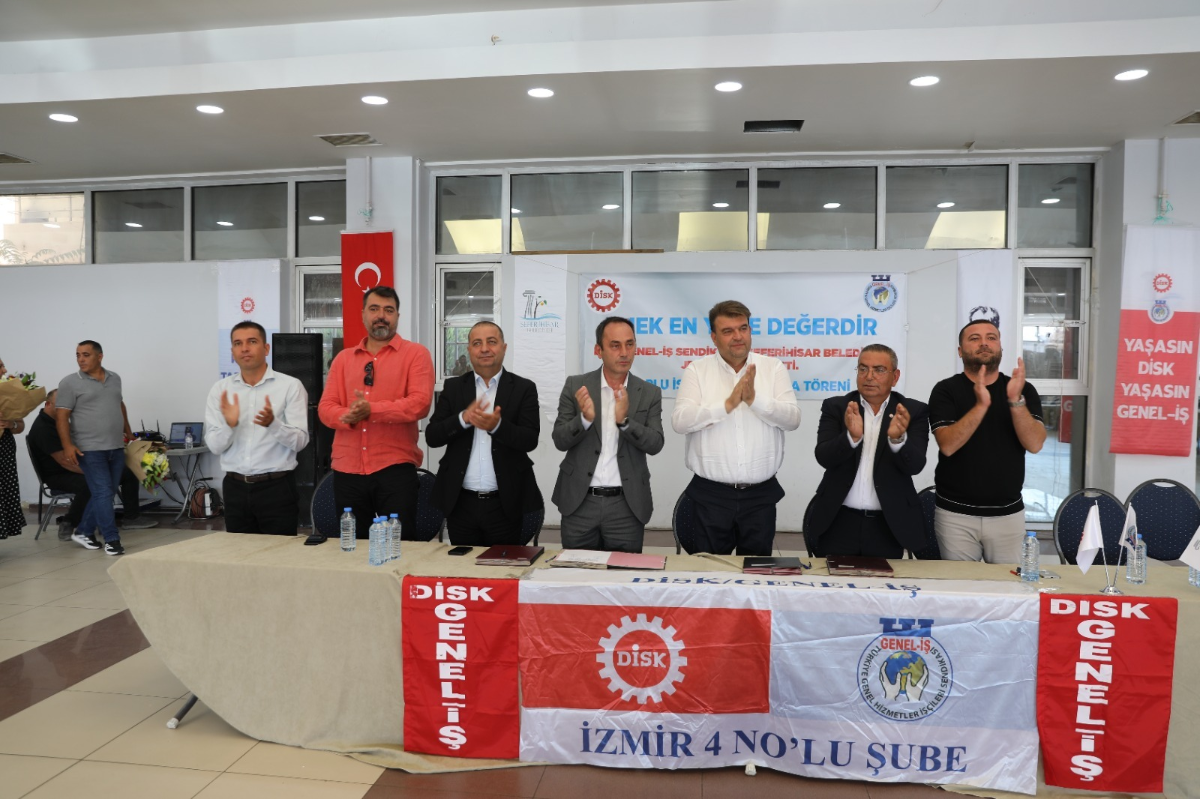 Seferihisar Belediye çalışanlarına toplu iş sözleşmesiyle zam müjdesi