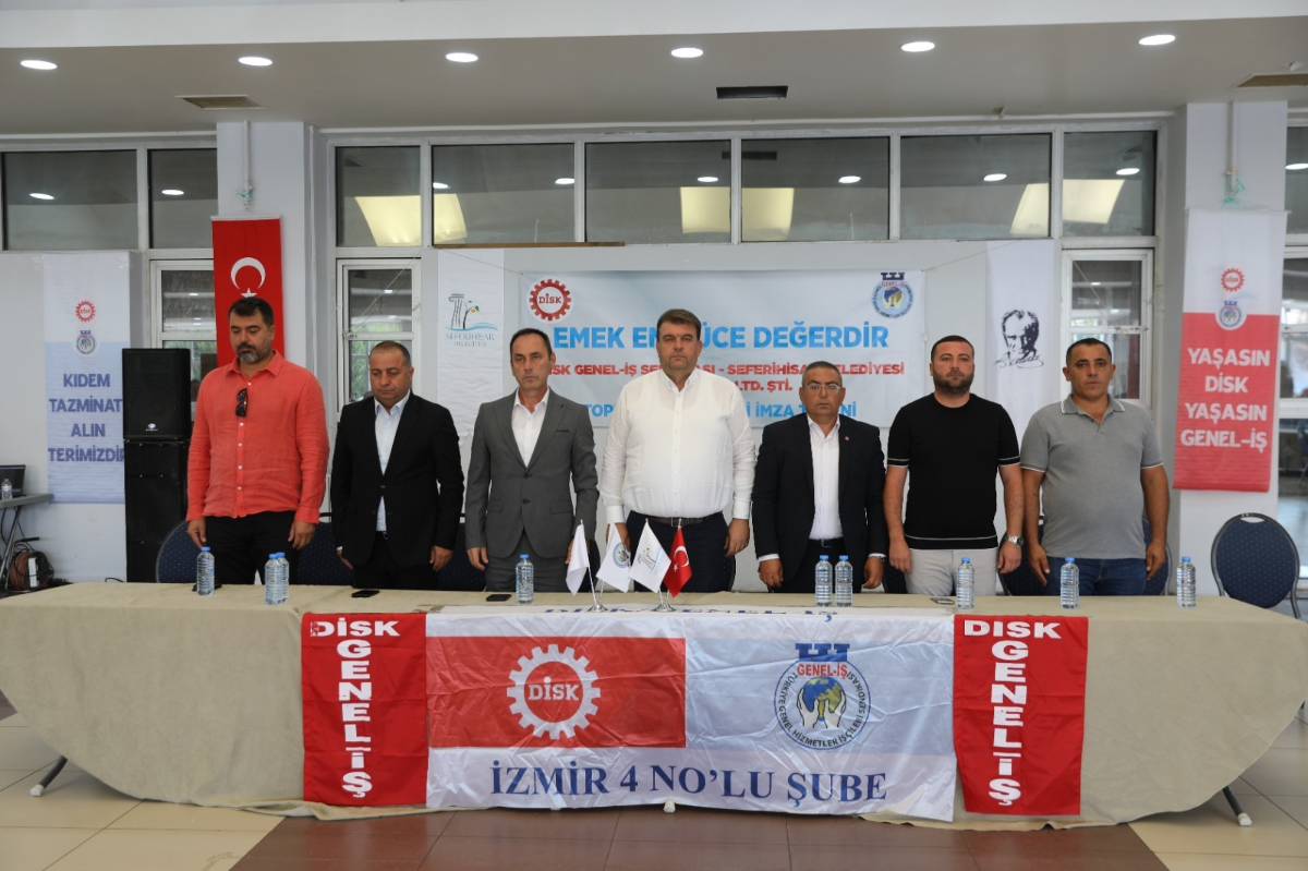 Seferihisar Belediye çalışanlarına toplu iş sözleşmesiyle zam müjdesi