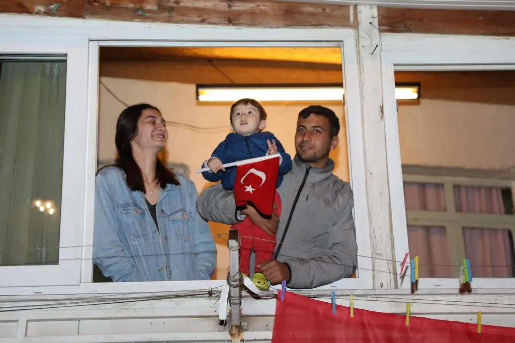 Seferihisar da Türkiye de tek yürek!
