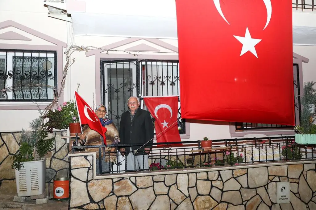 Seferihisar da Türkiye de tek yürek!