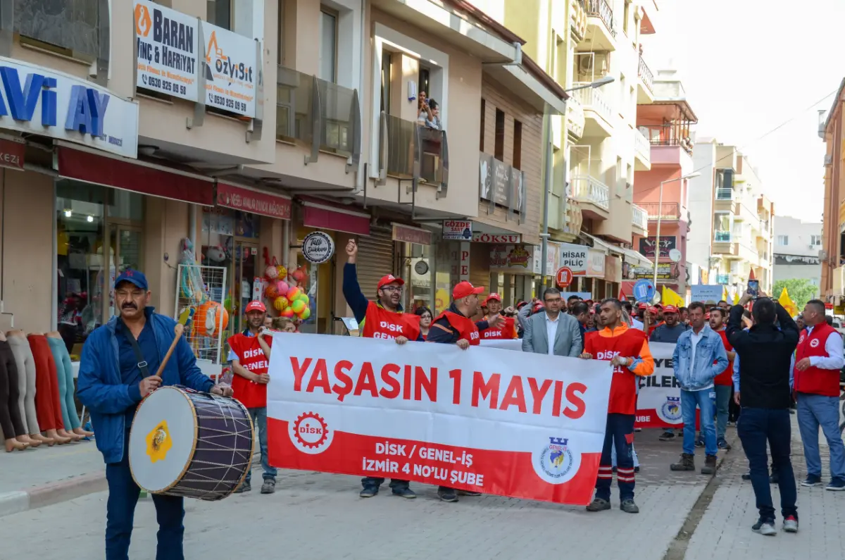 Seferihisar’da 1 Mayıs coşkusu