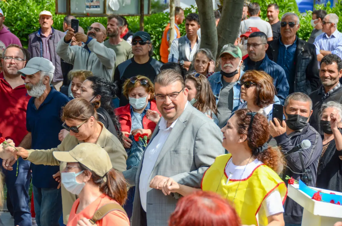 Seferihisar’da 1 Mayıs coşkusu