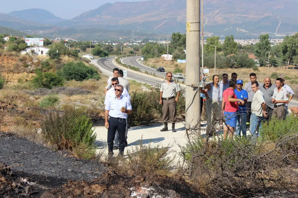 Seferihisar’da dört yangın korkuttu!