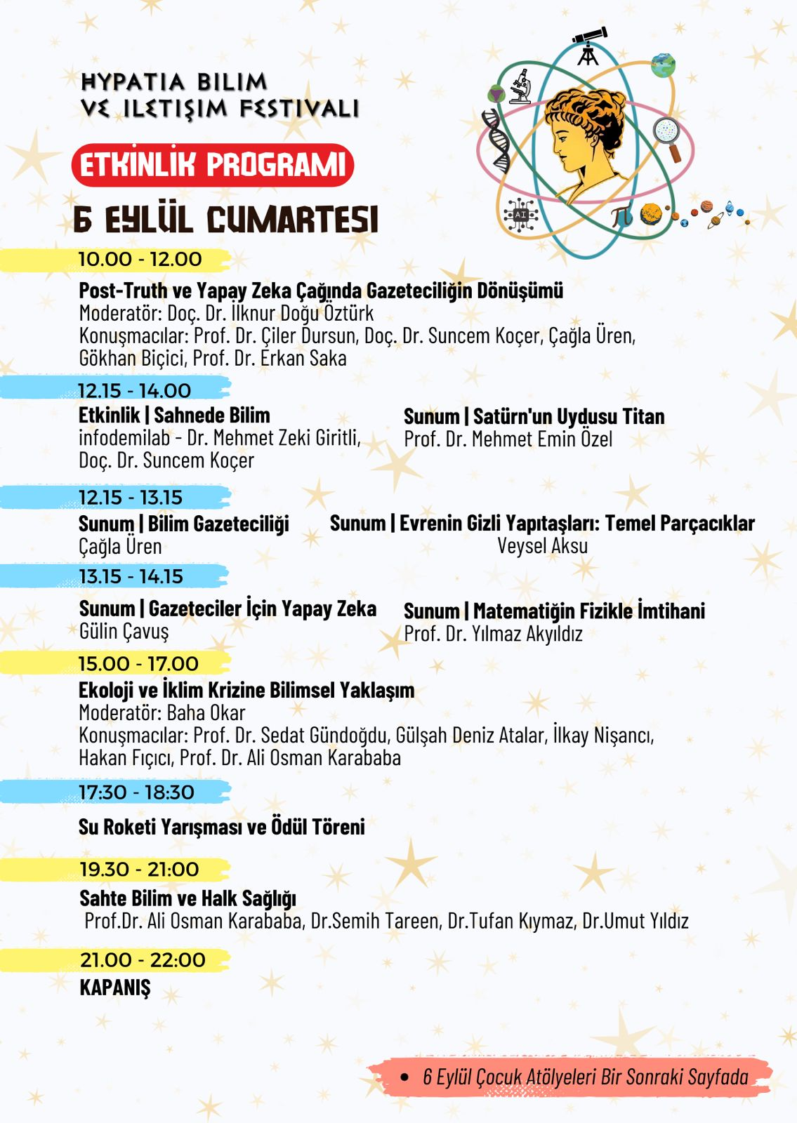 Seferihisar’da Hypatia Bilim ve İletişim Festivali başlıyor