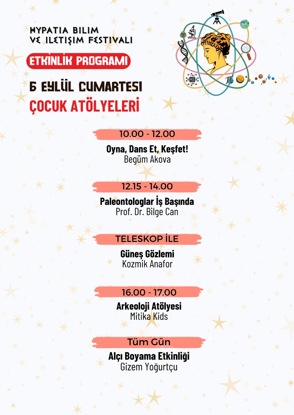 Seferihisar’da Hypatia Bilim ve İletişim Festivali başlıyor