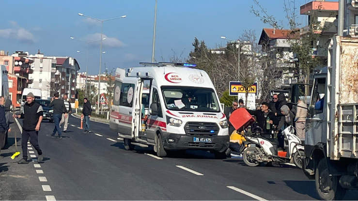 Seferihisar’da iki motosiklet çarpıştı: 2 yaralı