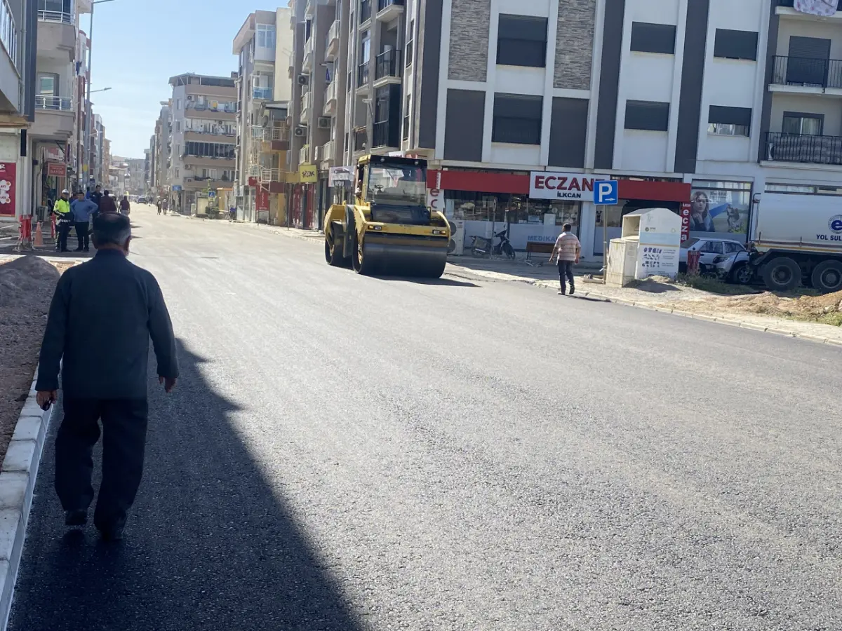 Seferihisar’da sokaklar yenileniyor