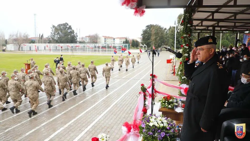 Seferihisar’da uzman erbaşların mezuniyet töreni