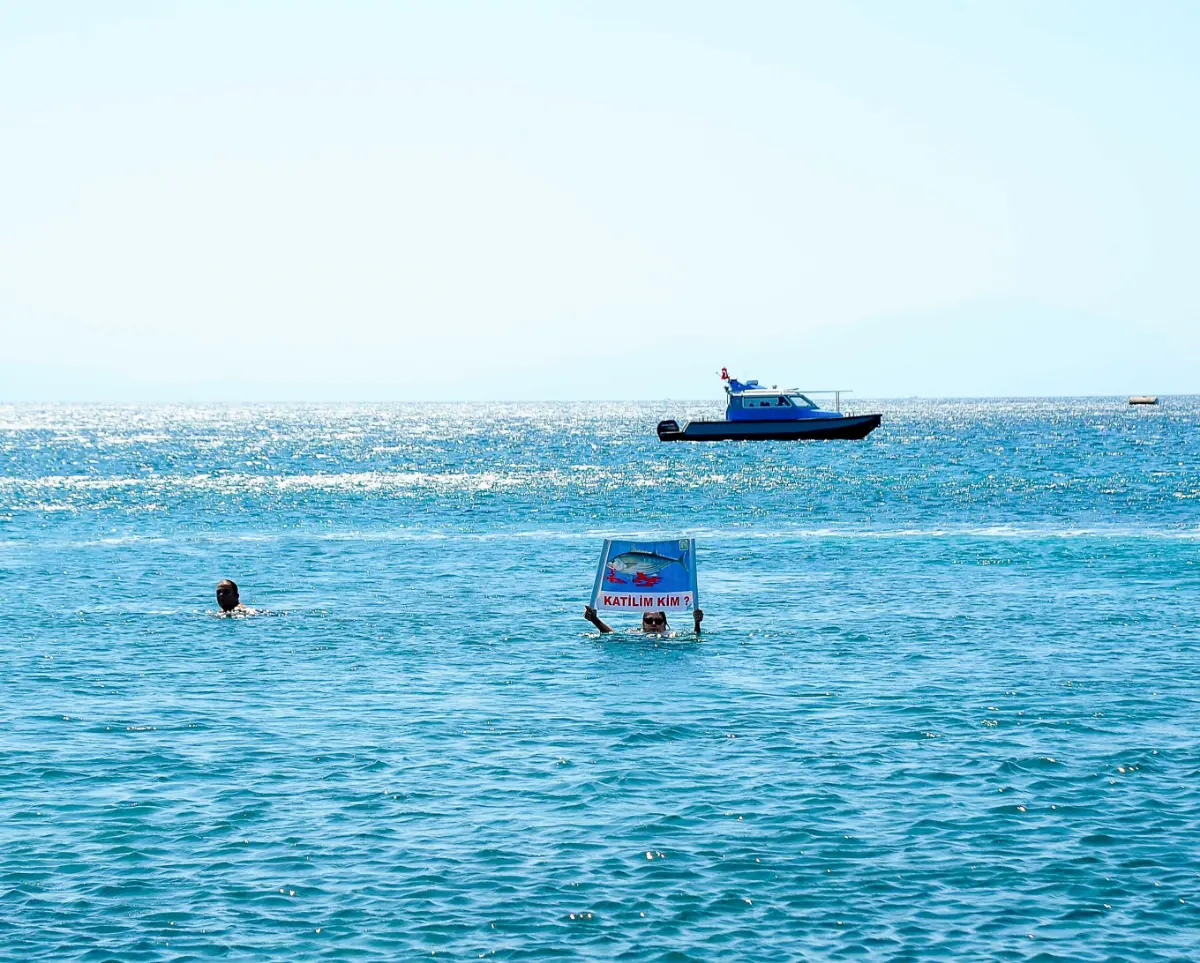 Sığacık Körfezi’nde Orkinos Çiftiliğine hayır