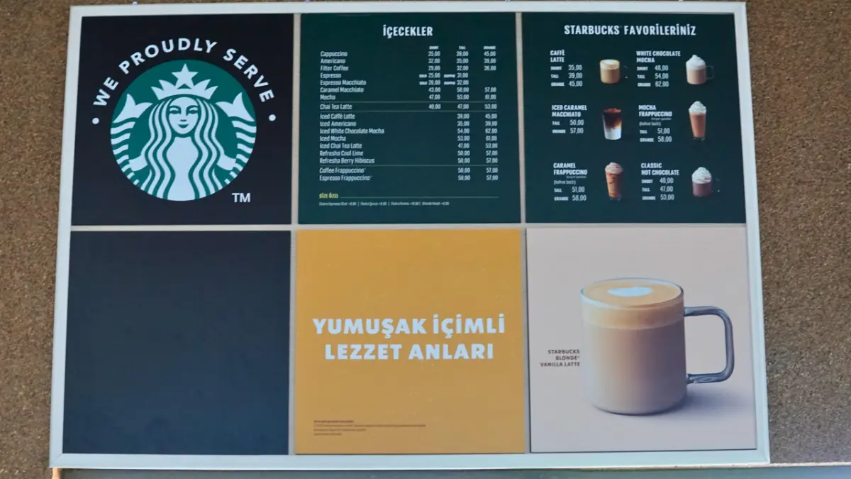 Starbucks lezzetleri Royal Teos’ta