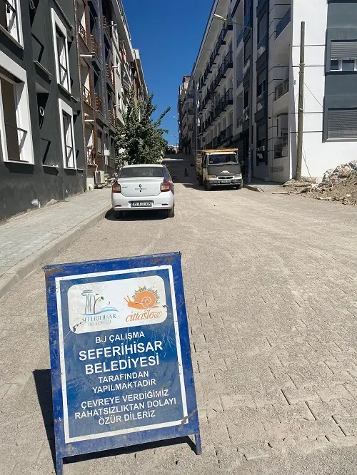 Turabiye’deki yol çalışmaları tamamlanmak üzere