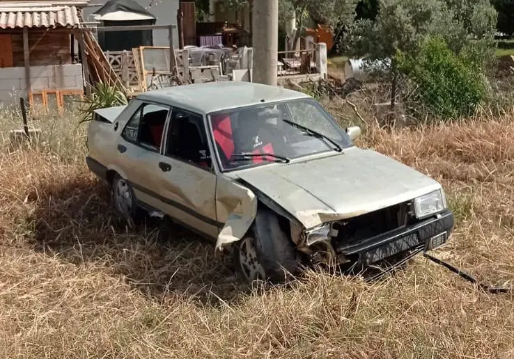 Ürkmez’de otomobil ile motosiklet çarpıştı: 1 ölü