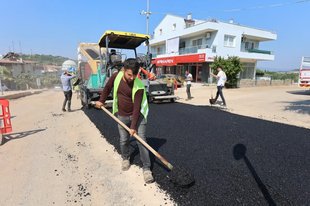 Urla’nın cadde ve sokaklarına 35 milyon TL’lik yatırım