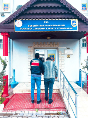 30 yıl hapis cezası bulunan şahıs Seferihisar'da yakalandı