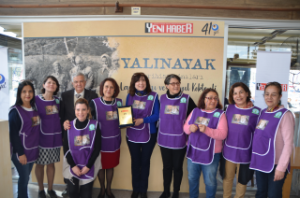 41. yıl plaketleri sahibini buldu: Seferihisar sizinle gurur duyuyor