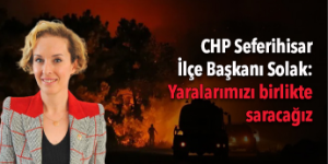 CHP Seferihisar’dan yangın bölgelerine destek