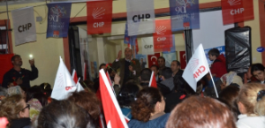 CHP Ulamış seçim bürosunu açtı