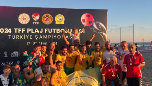 Gümüldürspor, Türkiye Plaj Futbolu şampiyonu oldu!