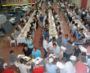 Hayrettin Uçak’ın iftar yemeğinde buluştular