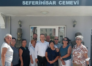 İYİ Parti’den Seferihisar Cemevi’ne ziyaret