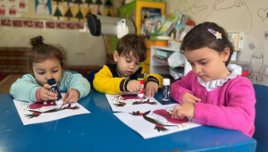 Masal Evi’nin öğrencilerinden hijyen haftası etkinliği