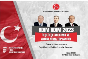 MHP’nin “Anlatma ve Aydınlatma Toplantısı” Seferihisar’da gerçekleşiyor