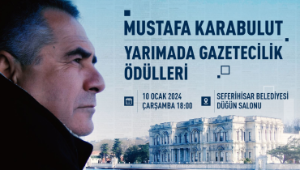 Mustafa Karabulut Yarımada Gazetecilik Ödülleri sahiplerini arıyor