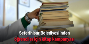 Seferihisar Belediyesi’nden kitap seferberliği