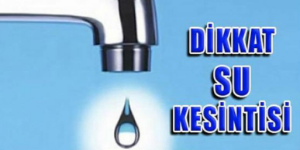 Seferihisar Hıdırlık ve Tepecik Mahallelerinde su kesintisi